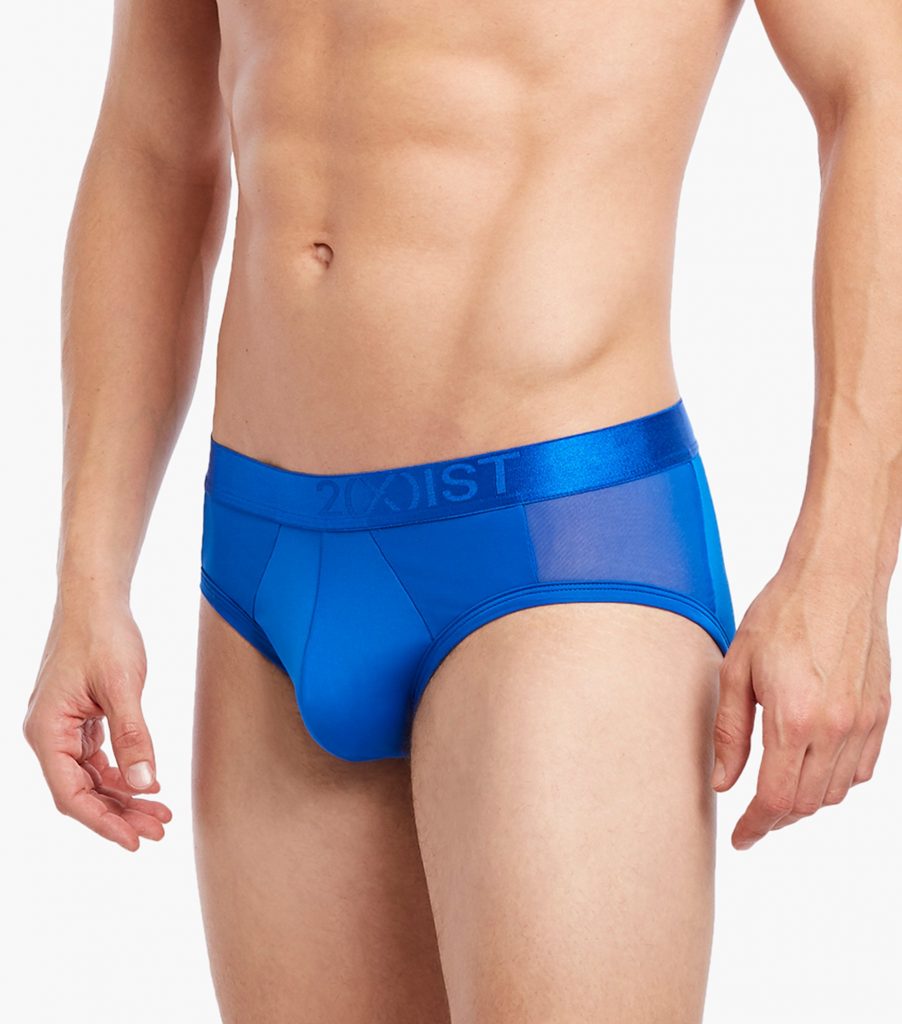 2xist underwear air luxe briefs lapis