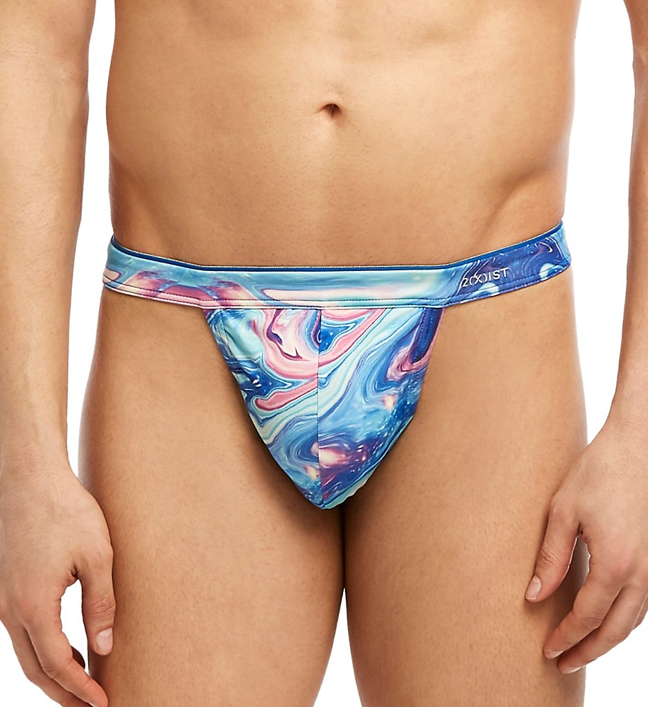 2xist underwear - iridescent swirl thong