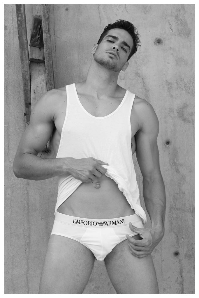 Antonio Silveira by Carlos Mora for Brazilian Male Model Magazine