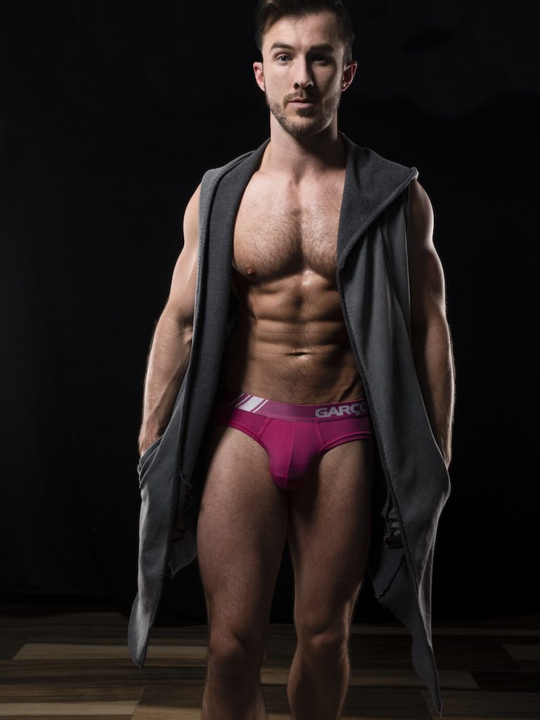 Carson Twitchell photographed by Bradley French - Garcon model underwear