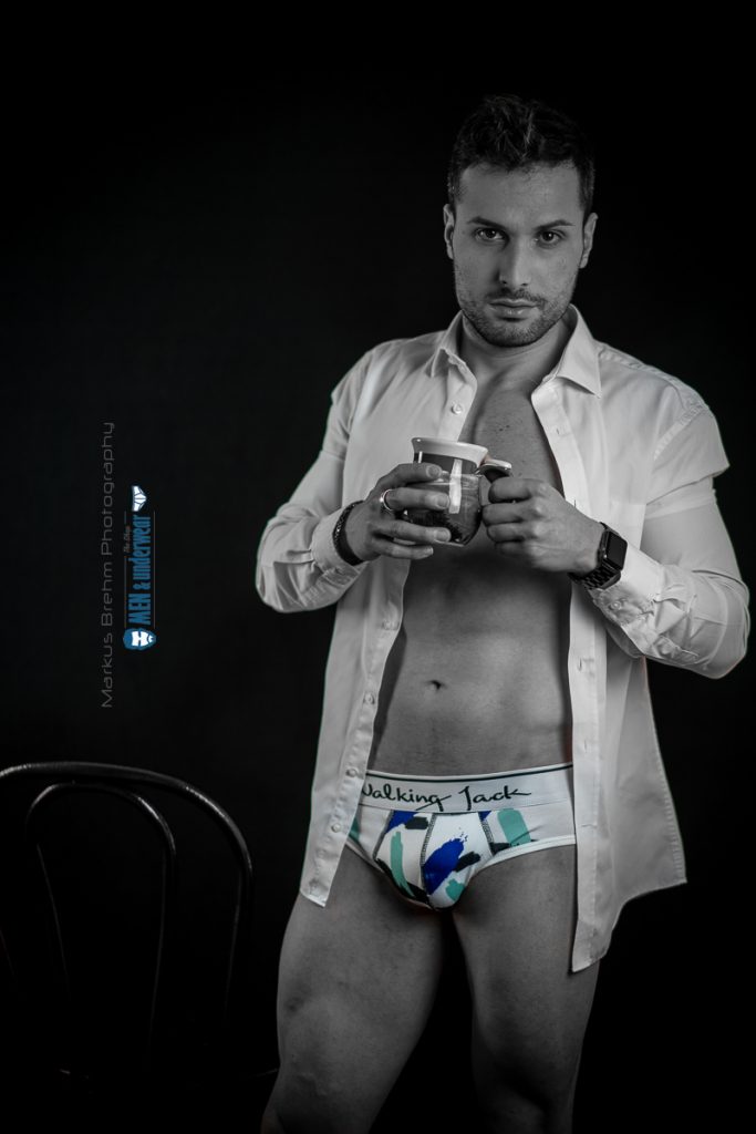 Matt Corti photographed by Markus Brehm - Walking Jack underwear