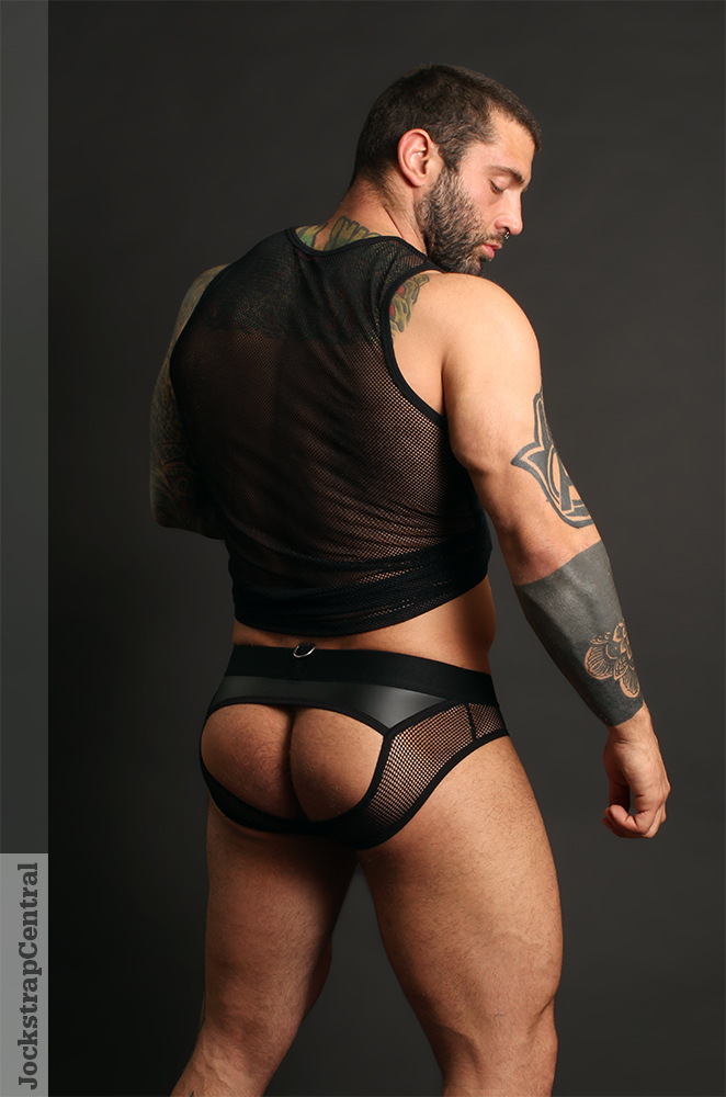 Simon Marini Addicted-fetish mesh underwear