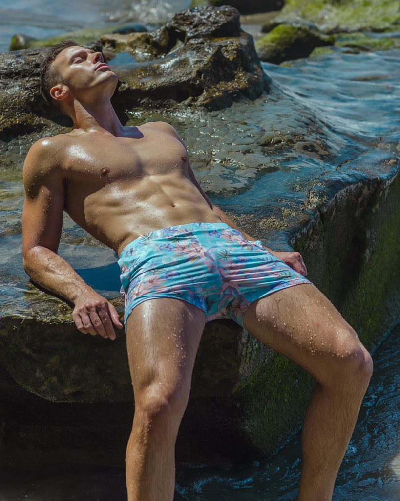 Alex E by Armando Adajar for HUNK2 swimwear