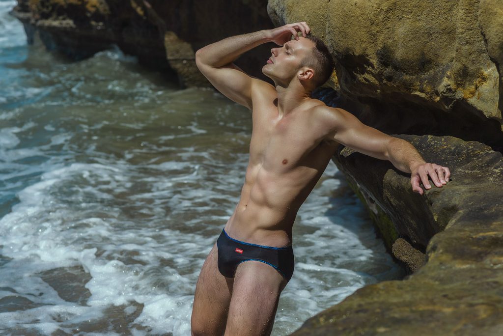 Alex E by Armando Adajar for HUNK2 swimwear