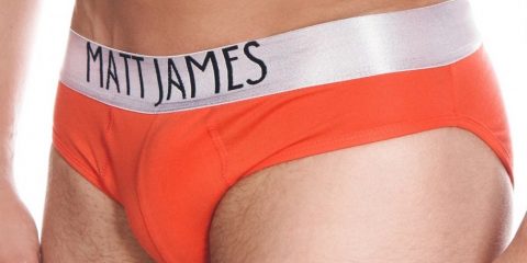 Matt James underwear - red briefs