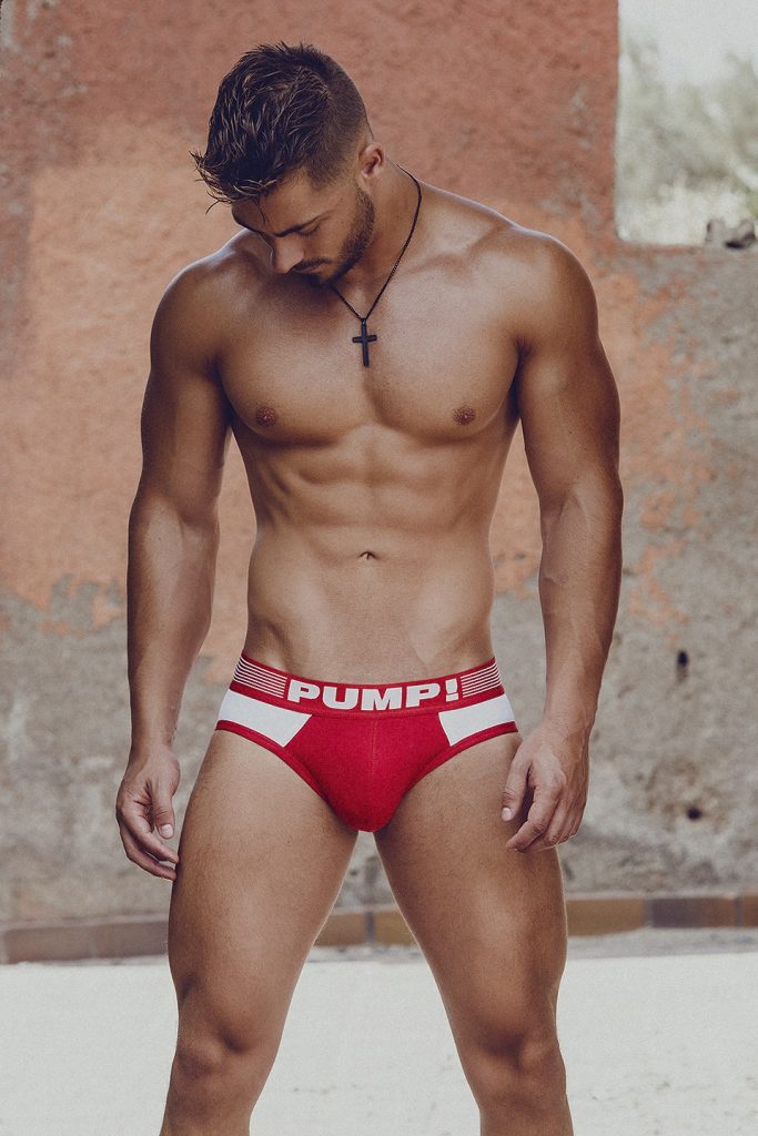 Kevin De La Cruz photographed by Adrian C. Martin - PUMP Underwear
