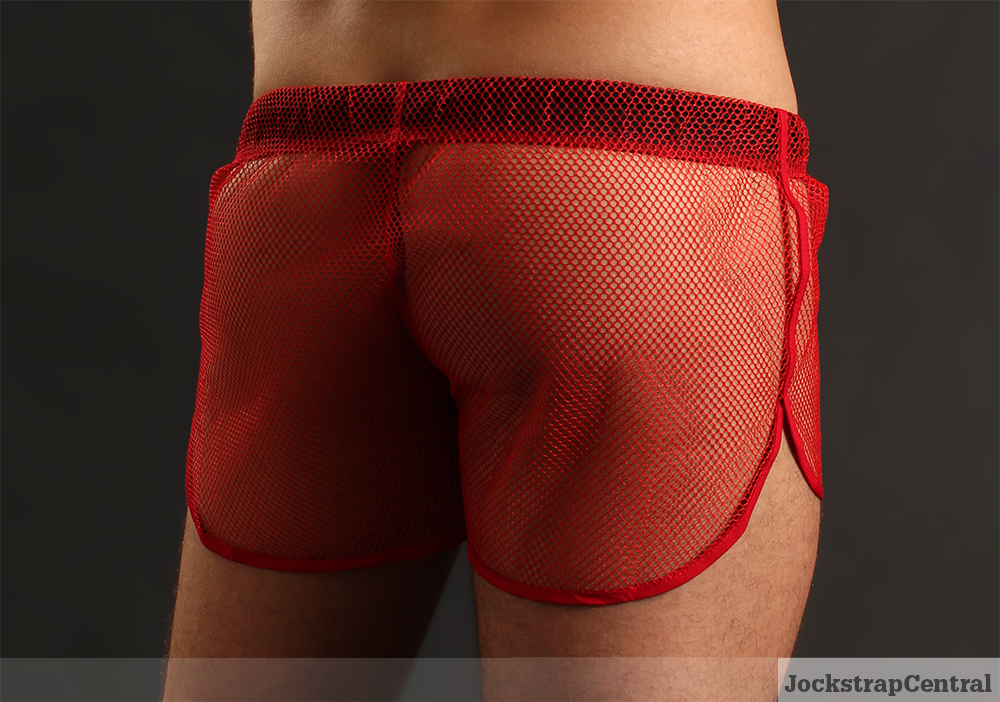 McKillop Net Mesh Impact Shorts at Jockstrap Central