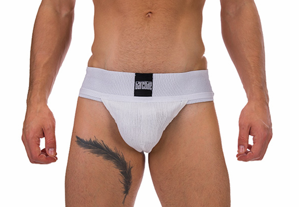 Barcode Berlin underwear - Sergey Jockstrap white