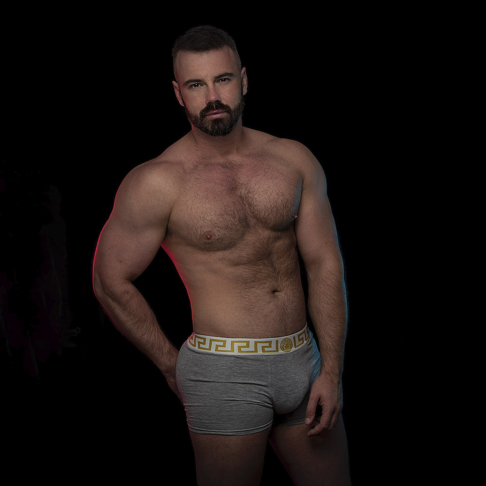 Versace underwear model Darko Knauf by Inch Photography