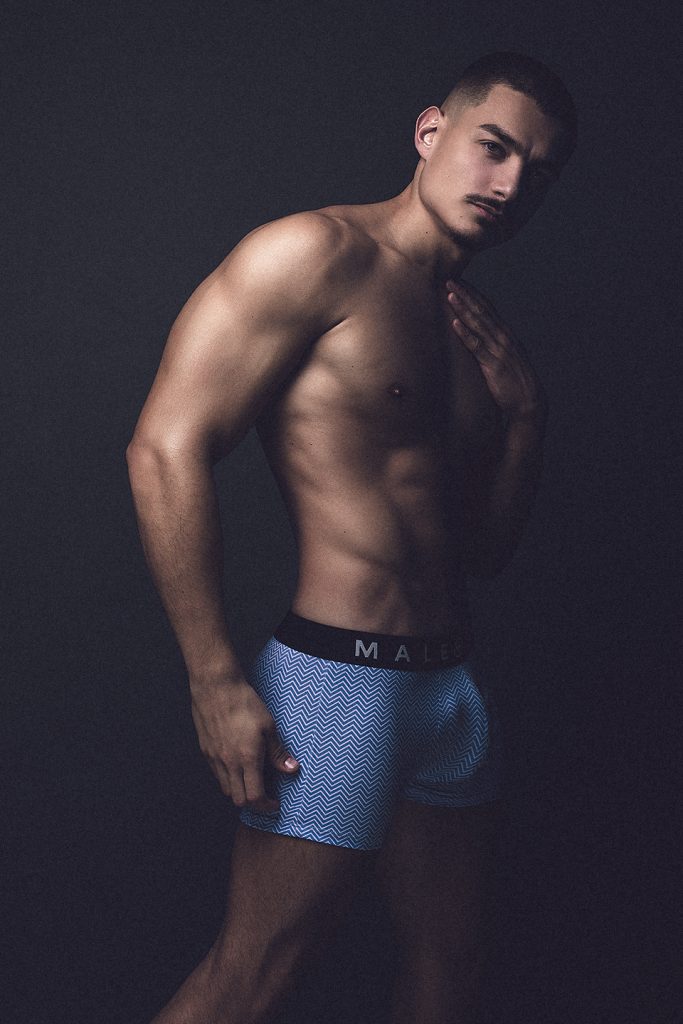 Model Carlos by Adrian C. Martin - MaleBasics underwear