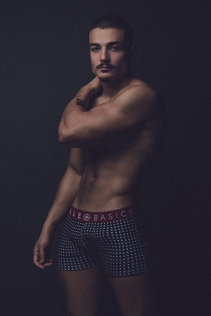 Model Carlos by Adrian C. Martin - MaleBasics underwear