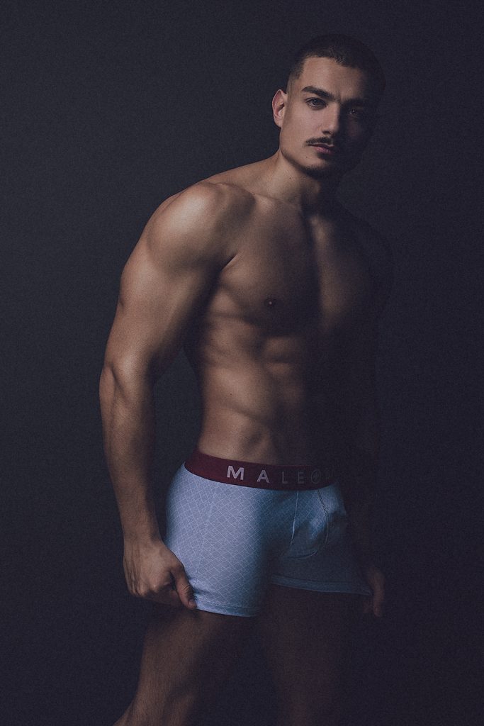 Model Carlos by Adrian C. Martin - MaleBasics underwear