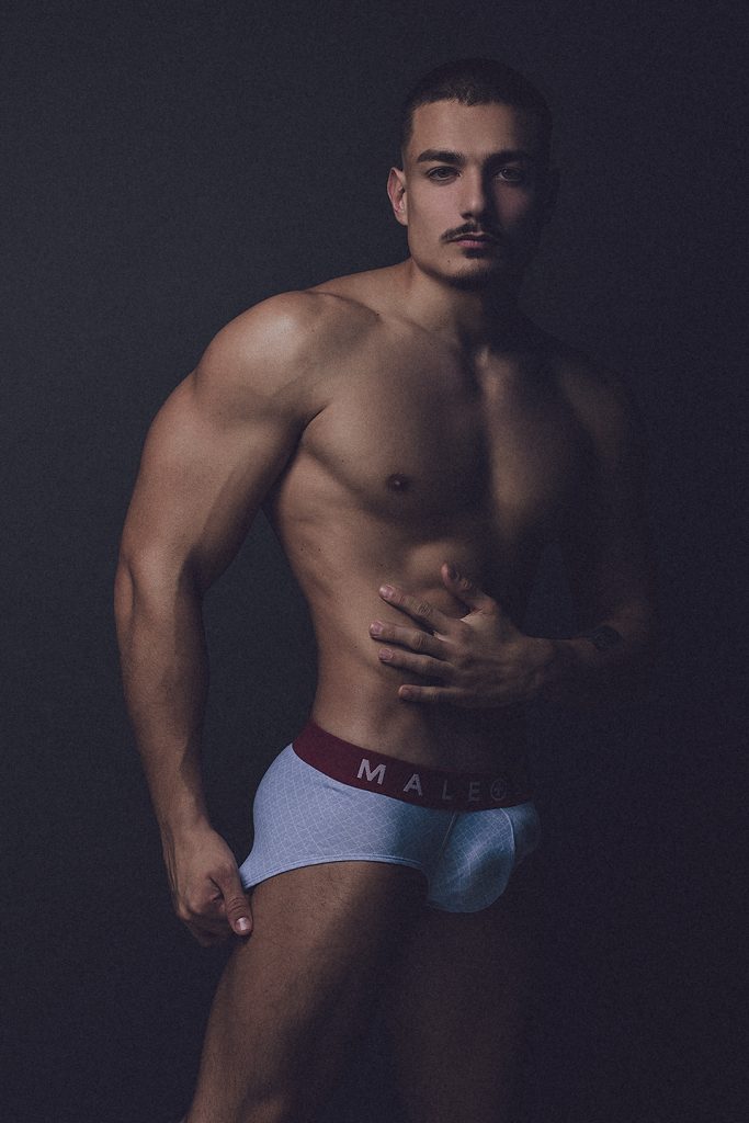 Model Carlos by Adrian C. Martin - MaleBasics underwear