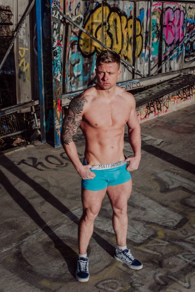 Matt James underwear - model Jonny by STUNN Photography