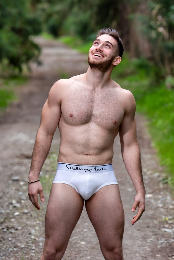 Walking Jack underwear Solid Briefs white