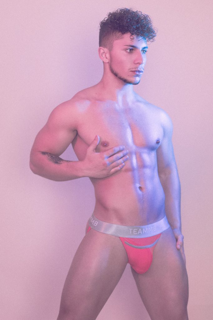 teamm8 underwear - Model Ian photographed by Adrian C. Martin