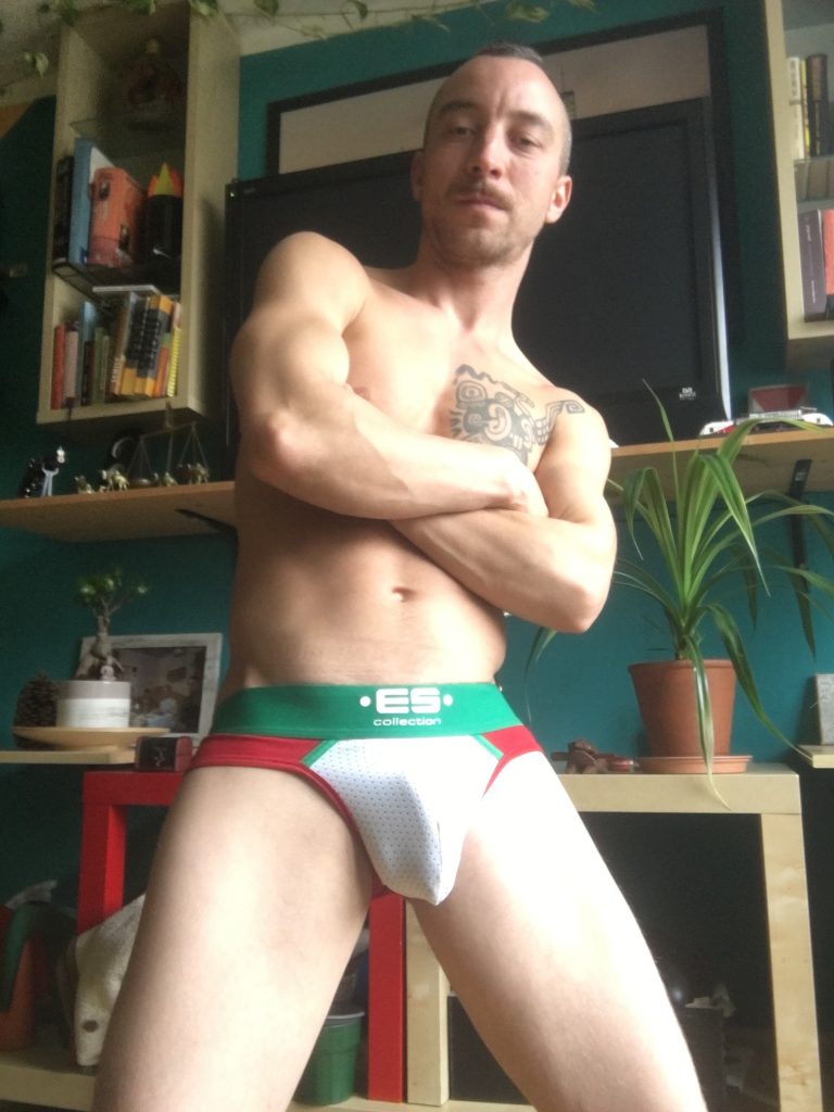 Men and underwear Stay at Home with Michal in ES Collection underwear