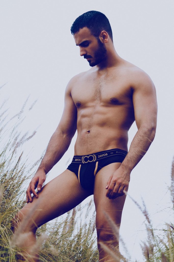 2eros underwear - model Ivan Hernandez by Adrian C Martin
