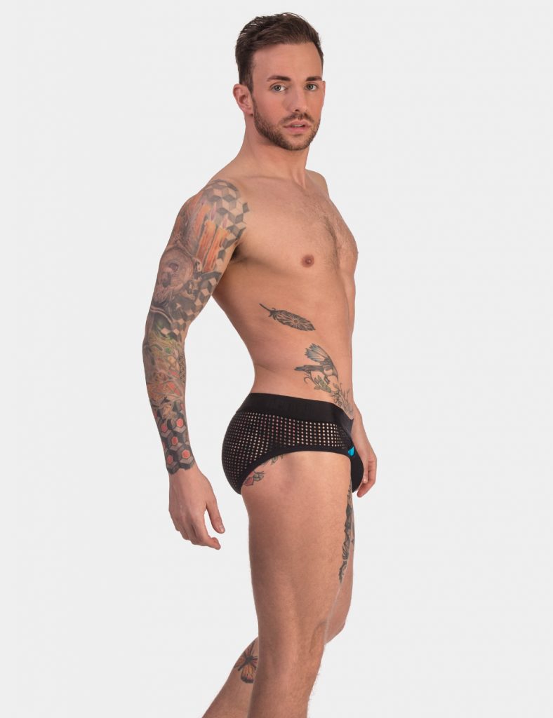 Barcode Berlin - Briefs Oliver - Black with Blue