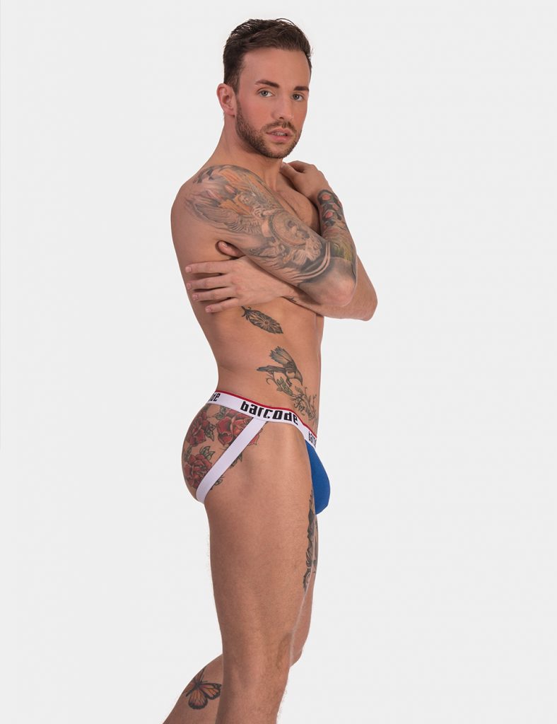 Barcode Berlin - Jock Cosme - Blue with White