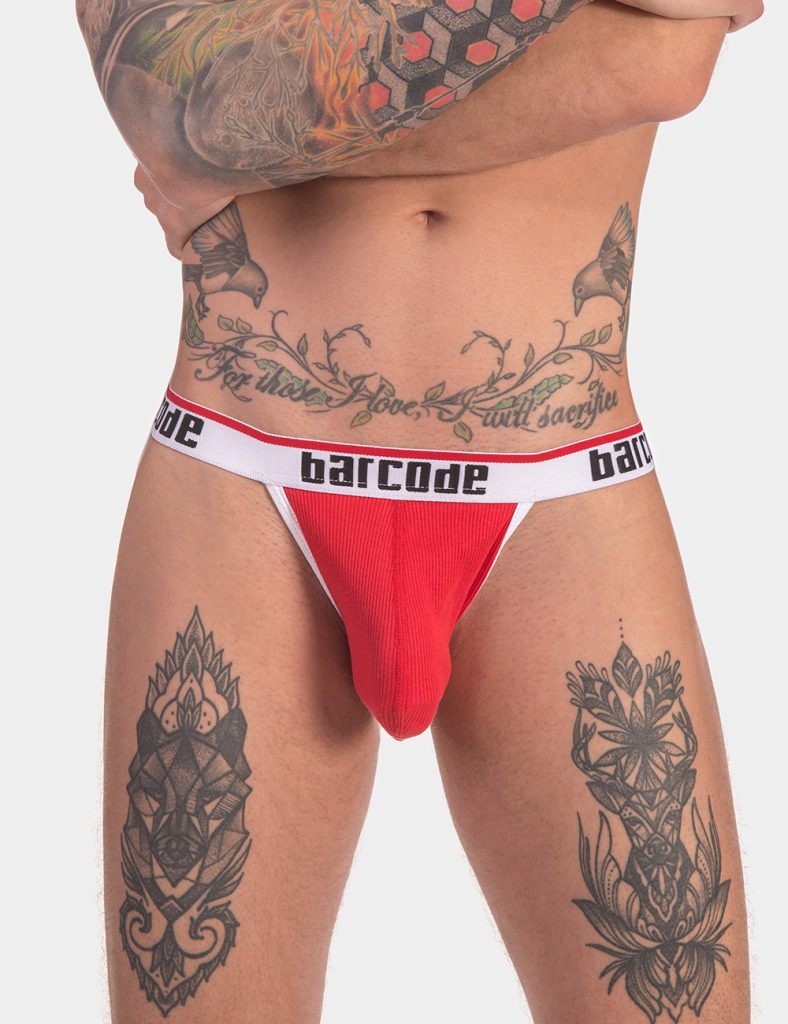 Barcode Berlin - Jock Cosme - Red with White