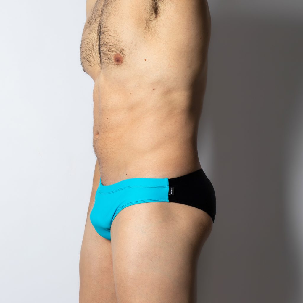Barcode Berlin swimwear - Sacha SwimBriefs - Blue with black
