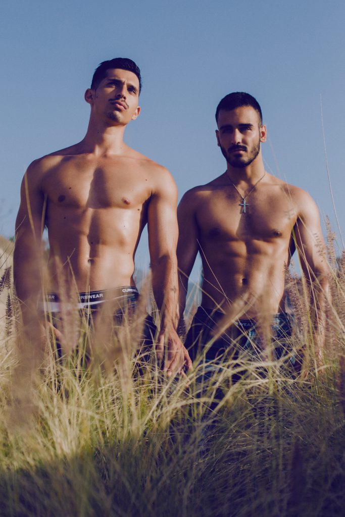 Curbwear underwear - model Ivan and Maikel by Adrian C Martin