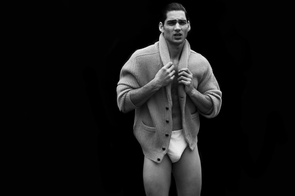 Intimissimi underwear model Taner Sigirtmac by Baldovino Barani