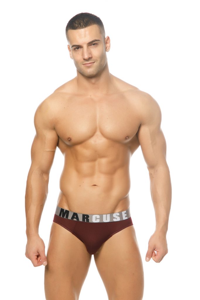 Marcuse underwear - Active briefs burgundy
