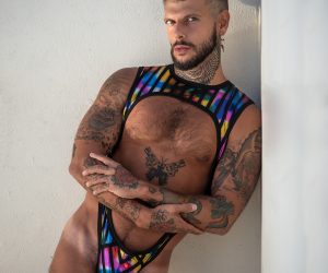 Andrew Christian underwear model Stupid Boy by Kuros