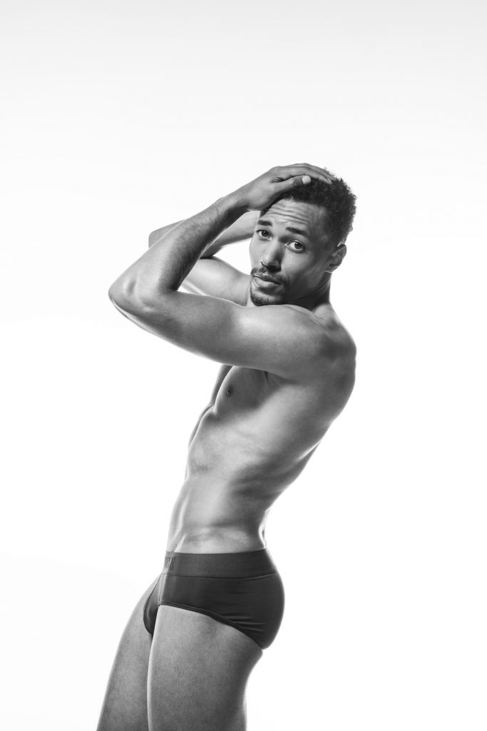 Bang and Strike underwear - model Addou by Esa Kapila