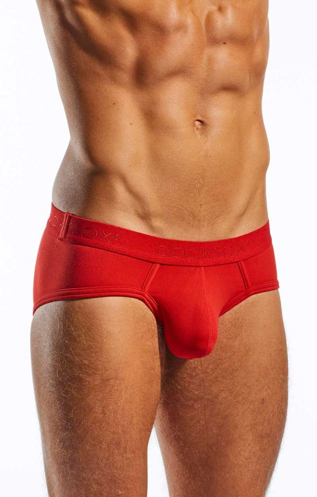 Cocksox Sports Brief Underwear Red