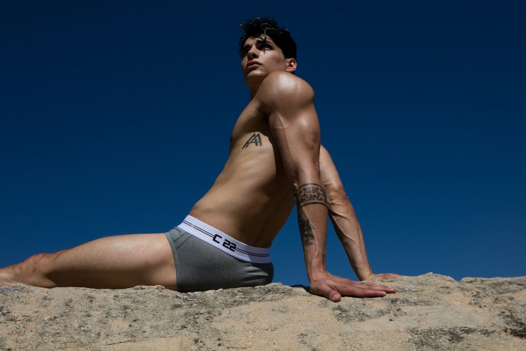 CODE 22 underwear - model Aritz by Joan Crisol