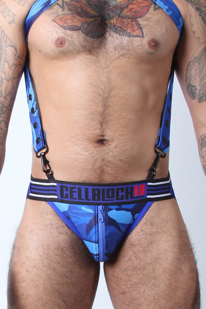 Cellblkock13 Cadet Camo jockstrap