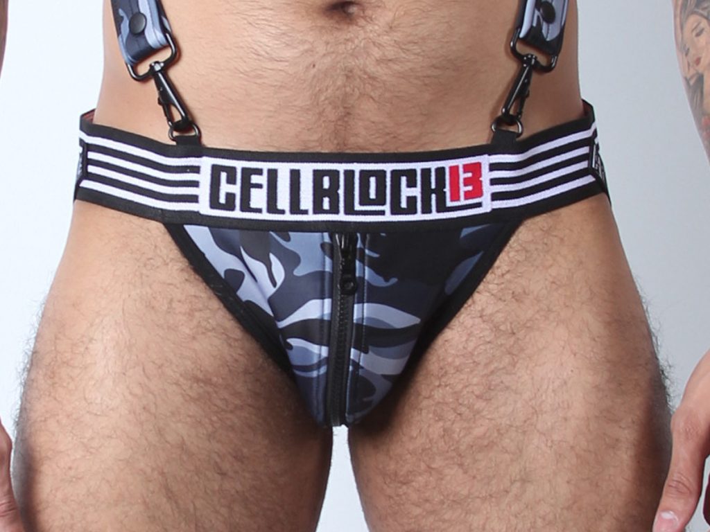 Cellblkock13 Cadet Camo jockstrap