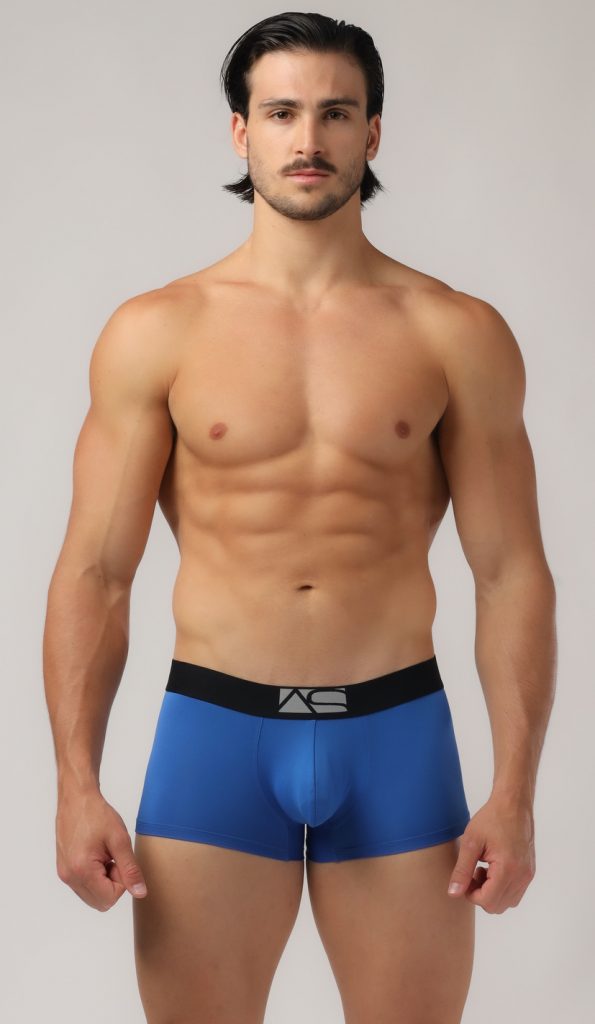 Adam Smith - Shaped Pouch Trunks - Blue