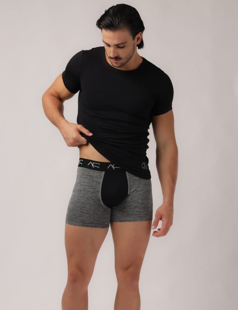 Adam Smith Underwear - Mesh Combo Trunks Black