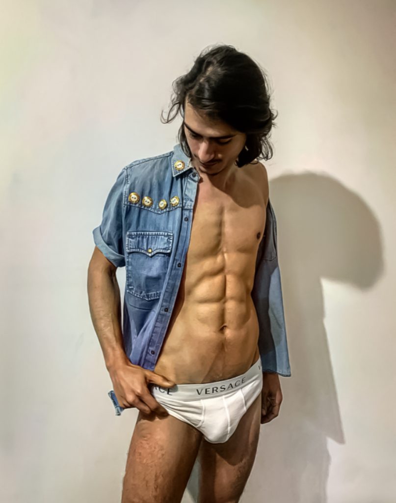 Versace underwear - model Davide Santaciara by Joseph Iaconis