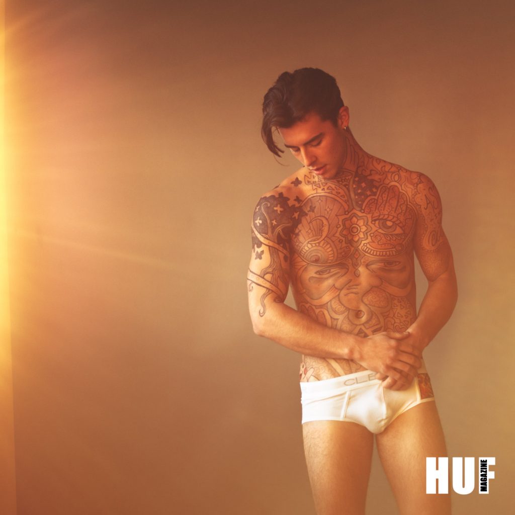Jerrin Strenge by Tyson Vick for HUF Magazine - Clever underwear