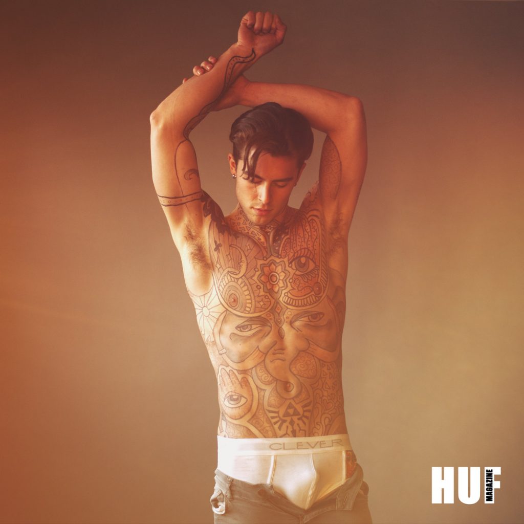 Jerrin Strenge by Tyson Vick for HUF Magazine - Clever underwear