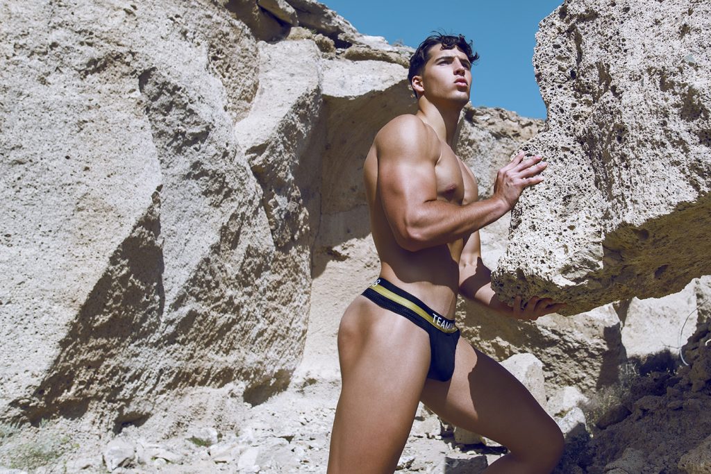 Zeus briefs and thongs by teamm8 - model Enrique Ruiz by Adrian C. Martin