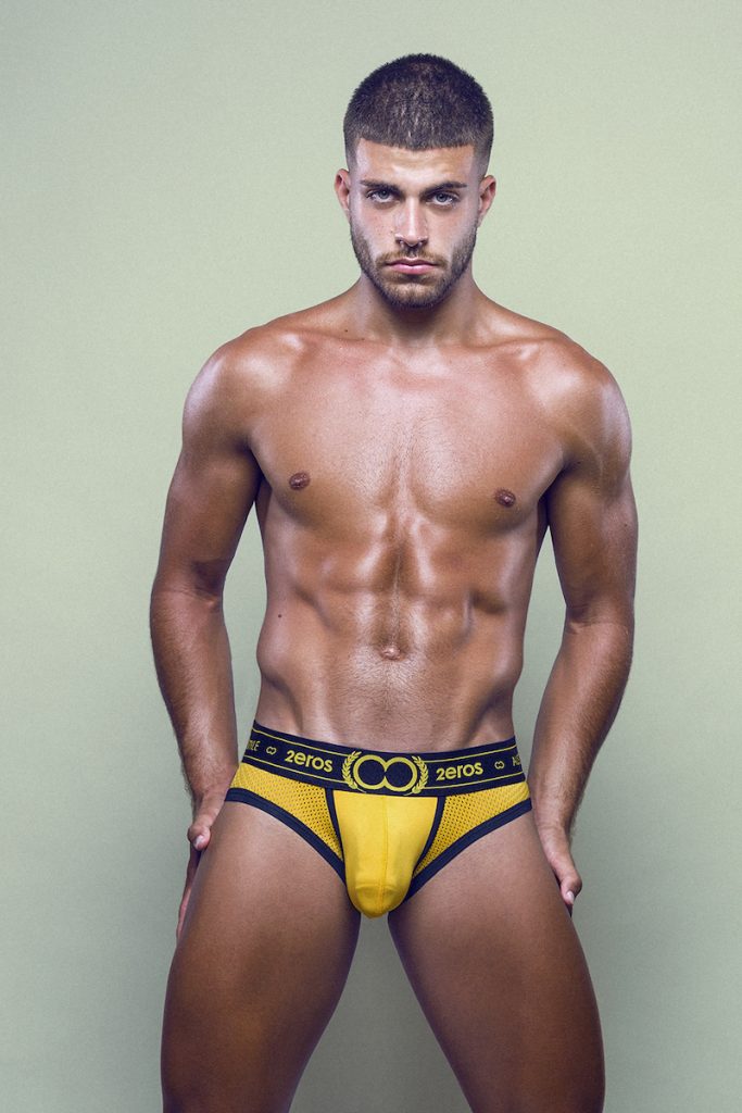 2EROS underwear - model Raul Gallardo by Adrian C Martin