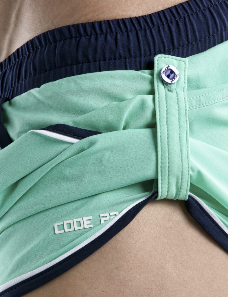 CODE 22 swimwear - Basic Swim Short - Green