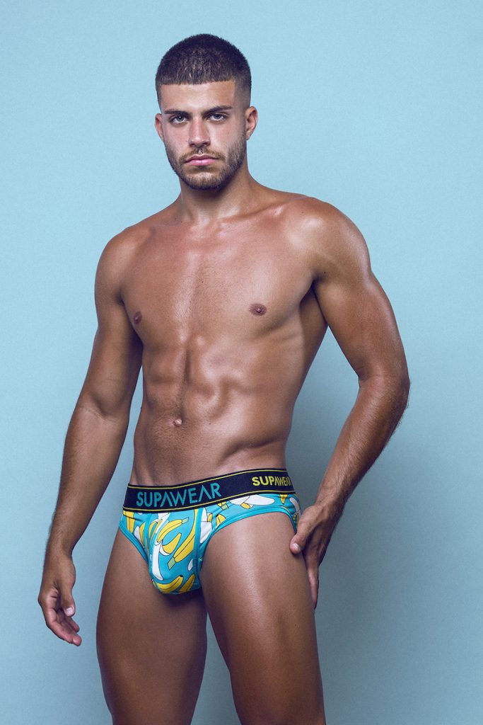 Supawear underwear - model Raul Gallardo by Adrian C Martin