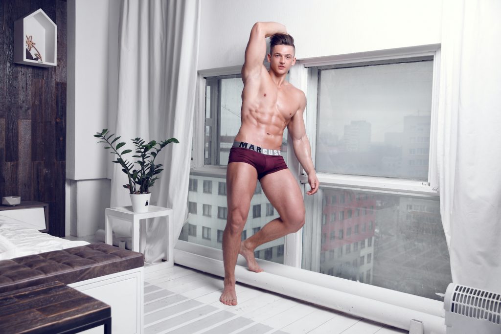 Marcuse Underwear Active boxer burgundy