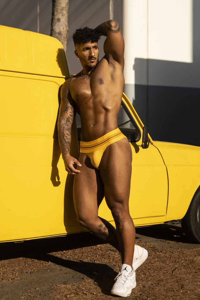Model Karim by MDZmanagement - JJ Malibu underwear 