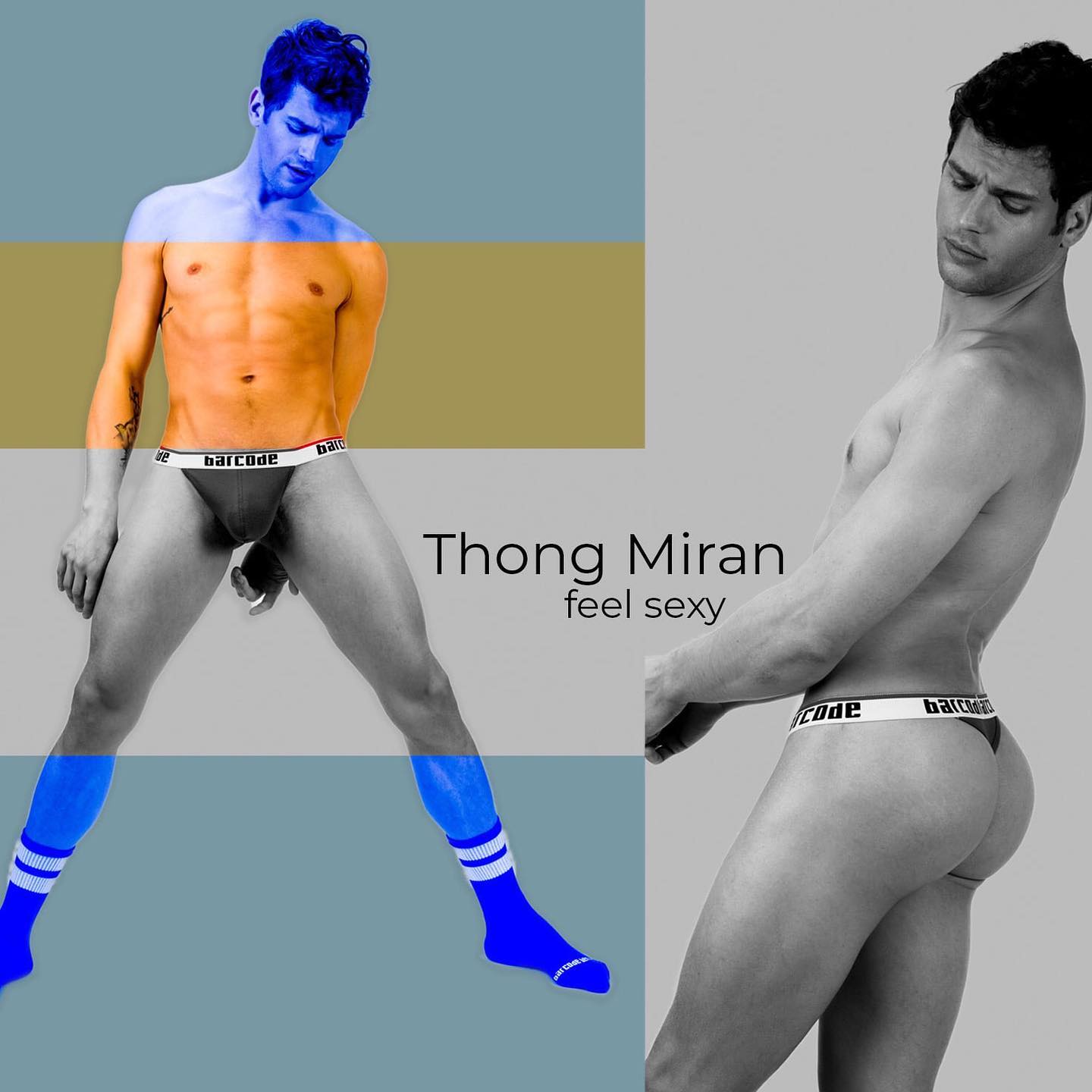 Read all about the new and limited edition Thongs Miran by Barcode Berlin, just released and bound to become best sellers!
___
http://www.menandunderwear.com/2022/01/a-limited-edition-line-of-thongs-called-miran-just-released-by-barcode-berlin.html
