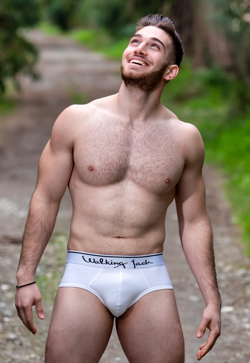 Walking Jack - Solid Briefs - White 