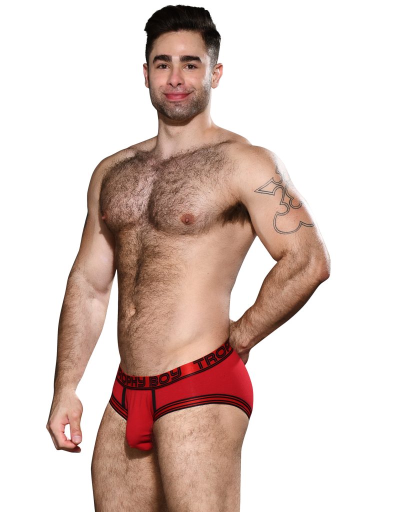 Andrew Christian - underwear - Trophy Boy Briefs Nov - 92224 Brief - Red 02