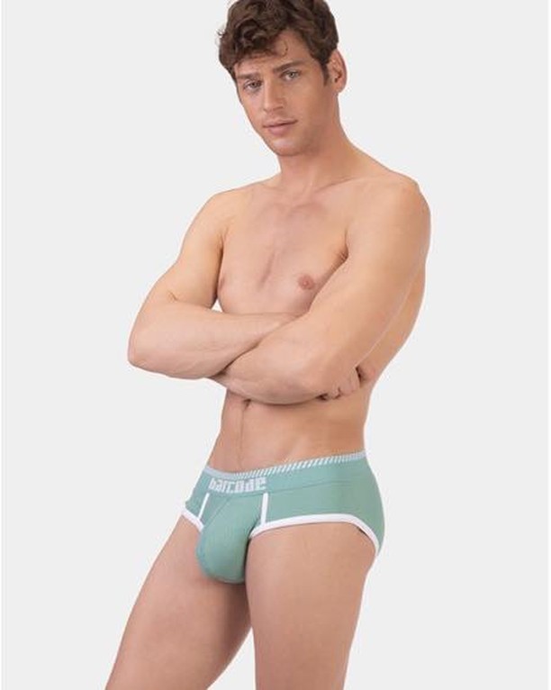 Back in stock! Check out the new Solger Briefs in mint green by Barcode:
https://menandunderwear.com/shop/underwear/barcode-berlin-solger-briefs-mint-white